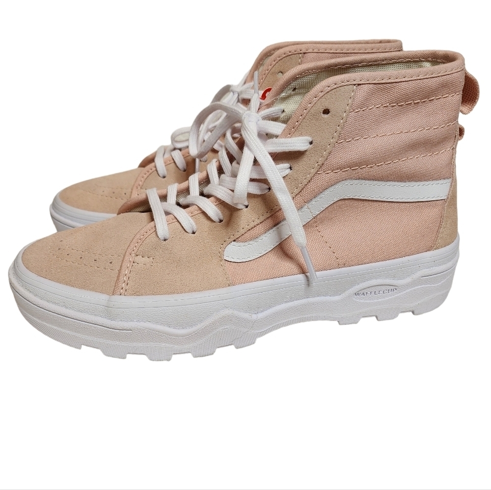 Vans Sentry Sk8-Hi Sneakers Pink Dusty Rose Women's Size 9.5 Men's‎ Size 8 New - Picture 6 of 17